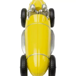 Deko & Geschenkartikel-KARE Design Deko Objekt Racing Car Gelb 9Cm