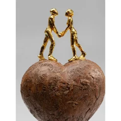 Deko & Geschenkartikel-KARE Design Deko Objekt Rock Heart Date 26Cm