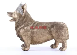 Deko & Geschenkartikel-KARE Design Deko Objekt Royal Standing Corgi