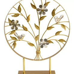 Deko & Geschenkartikel-KARE Design Deko Objekt Singing Birds Gold 38Cm