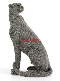 Deko & Geschenkartikel-KARE Design Deko Objekt Sitting Leopard Pearls 42