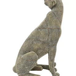 Deko & Geschenkartikel-KARE Design Deko Objekt Sitting Leopard Pearls 42