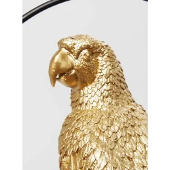 Deko & Geschenkartikel-KARE Design Deko Objekt Swinging Parrot Gold