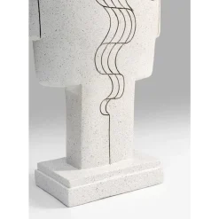 Deko & Geschenkartikel-KARE Design Deko Objekt Symmetric Face 28Cm