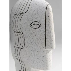 Deko & Geschenkartikel-KARE Design Deko Objekt Symmetric Face 28Cm