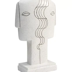 Deko & Geschenkartikel-KARE Design Deko Objekt Symmetric Face 28Cm