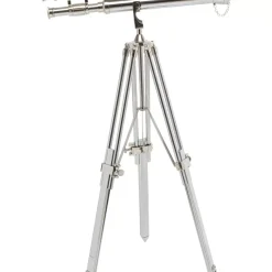 Deko & Geschenkartikel-KARE Design Deko Objekt Telescope Silber 125Cm