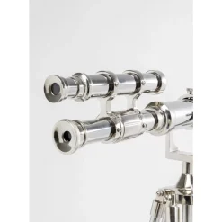 Deko & Geschenkartikel-KARE Design Deko Objekt Telescope Silber 125Cm