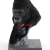 Deko & Geschenkartikel-KARE Design Deko Objekt Thinking Gorilla Head