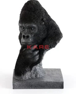 Deko & Geschenkartikel-KARE Design Deko Objekt Thinking Gorilla Head
