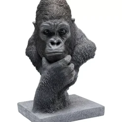 Deko & Geschenkartikel-KARE Design Deko Objekt Thinking Gorilla Head