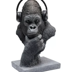 Deko & Geschenkartikel-KARE Design Deko Objekt Thinking Gorilla Head