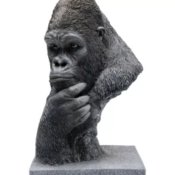 Deko & Geschenkartikel-KARE Design Deko Objekt Thinking Gorilla Head