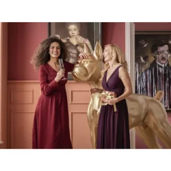 Deko & Geschenkartikel-KARE Design Deko Objekt Toto Xl Gold
