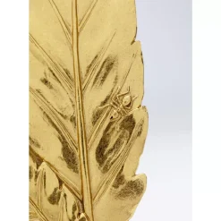 Deko & Geschenkartikel-KARE Design Deko Objekt Two Leaves Gold 9Cm
