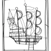 Deko & Geschenkartikel-KARE Design Deko Objekt Wire Sail Boat 28Cm