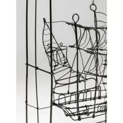 Deko & Geschenkartikel-KARE Design Deko Objekt Wire Sail Boat 28Cm