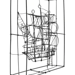 Deko & Geschenkartikel-KARE Design Deko Objekt Wire Sail Boat 28Cm