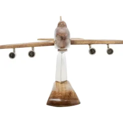Deko & Geschenkartikel-KARE Design Deko Objekt Wood Plane 25Cm