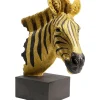 Deko & Geschenkartikel-KARE Design Deko Objekt Zebra Gold