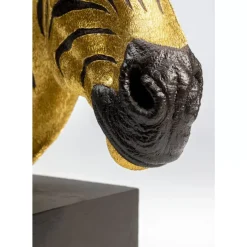 Deko & Geschenkartikel-KARE Design Deko Objekt Zebra Gold