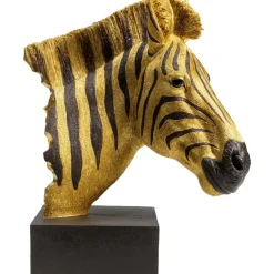 Deko & Geschenkartikel-KARE Design Deko Objekt Zebra Gold