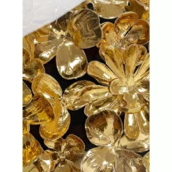 Bilder-KARE Design Deko Rahmen Gold Flower 60X60Cm