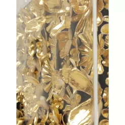 Bilder-KARE Design Deko Rahmen Gold Flower 80X80Cm