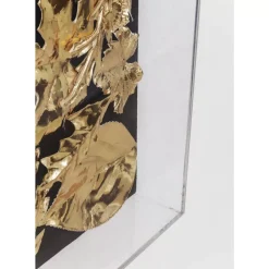Bilder-KARE Design Deko Rahmen Gold Leaf 120X120Cm