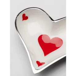 Deko & Geschenkartikel-KARE Design Deko Schale Hearts Card 15X13Cm