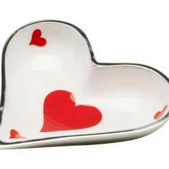 Deko & Geschenkartikel-KARE Design Deko Schale Hearts Card 15X13Cm