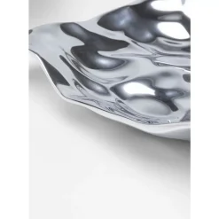 Deko & Geschenkartikel-KARE Design Deko Schale Jade Silber 31X29Cm