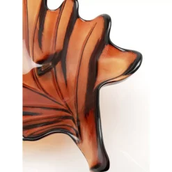 Deko & Geschenkartikel-KARE Design Deko Schale Leaf Rot 11Cm