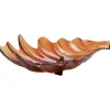 Deko & Geschenkartikel-KARE Design Deko Schale Leaf Rot 14Cm