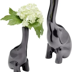 Vasen-KARE Design Deko Vase Buddy Anthrazit (2/Set)