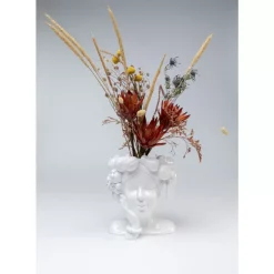 Vasen-KARE Design Deko Vase Fruity Weis 29Cm