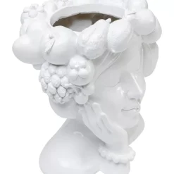 Vasen-KARE Design Deko Vase Fruity Weis 29Cm