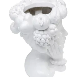Vasen-KARE Design Deko Vase Fruity Weis 29Cm
