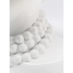 Vasen-KARE Design Deko Vase Fruity Weis 37Cm
