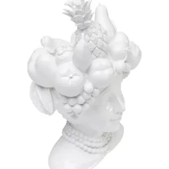 Vasen-KARE Design Deko Vase Fruity Weis 37Cm