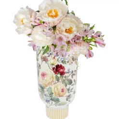 Vasen-KARE Design Deko Vase Rose Magic Weis 27Cm