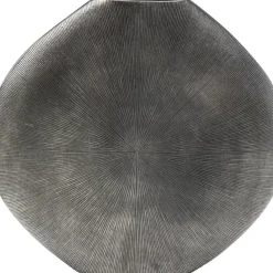 Vasen-KARE Design Deko Vase Sacramento Beam Silber Antik 58Cm