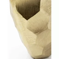 Vasen-KARE Design Deko Vase Sacramento Comb Champagner Gold 59Cm
