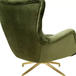 Sessel-KARE Design Drehsessel Bellissima Velvet Grun