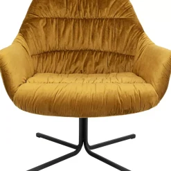 Sessel-KARE Design Drehsessel Bristol Gelb