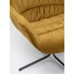 Sessel-KARE Design Drehsessel Bristol Gelb