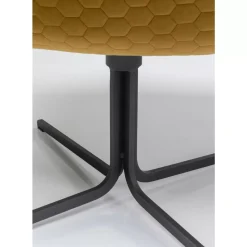 Sessel-KARE Design Drehsessel Bristol Gelb