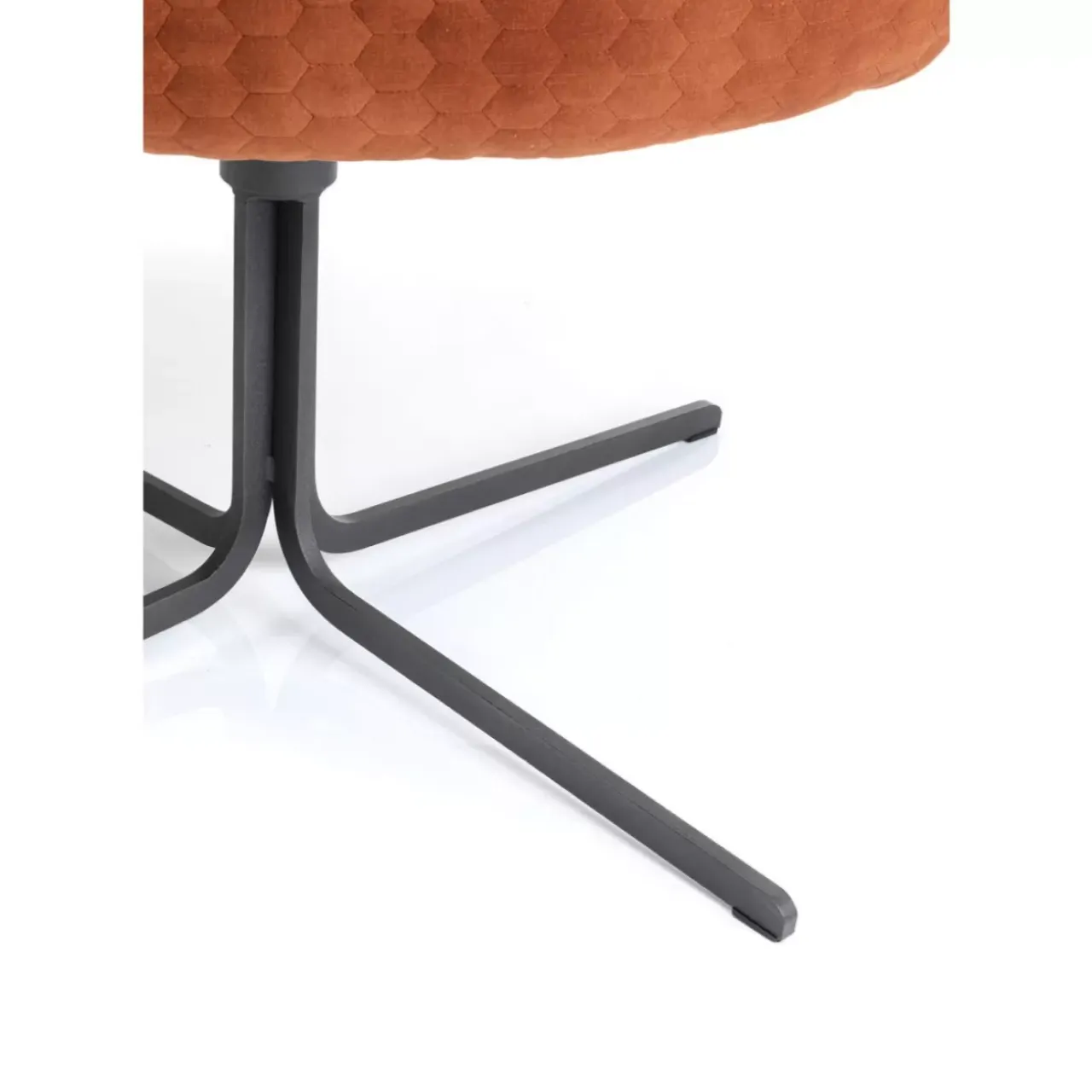 Sessel-KARE Design Drehsessel Bristol Rostrot
