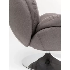 Sessel-KARE Design Drehsessel Cosy Grau