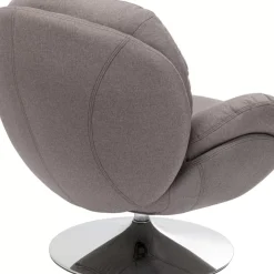 Sessel-KARE Design Drehsessel Cosy Grau